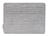 Herschel Charlie Card Holder Light Grey Crosshatch