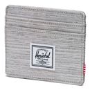 Herschel Charlie Card Holder Light Grey Crosshatch