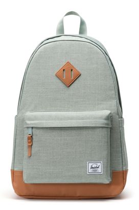 Herschel Heritage Backpack 24 L Iceberg Green Crosshatch / Natural