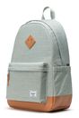Herschel Heritage Backpack 24 L Iceberg Green Crosshatch / Natural Herschel Heritage Backpack 24 L Iceberg Green Crosshatch / Natural