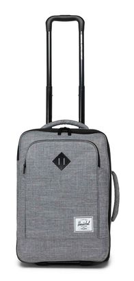 Herschel Heritage Softshell Carry On Trolley S+ Raven Crosshatch