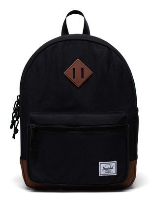 Herschel Heritage Kids Backpack Black / Saddle Brown