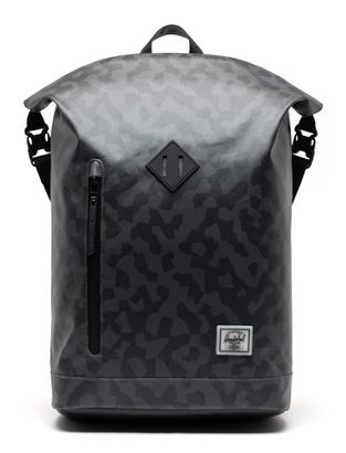 Herschel Roll Top Backpack Shadow Pixel Espresso
