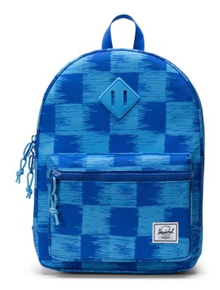 Herschel Heritage Kids Backpack Check Yourself Dazzling Blue