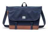 Navy / Saddle Brown
