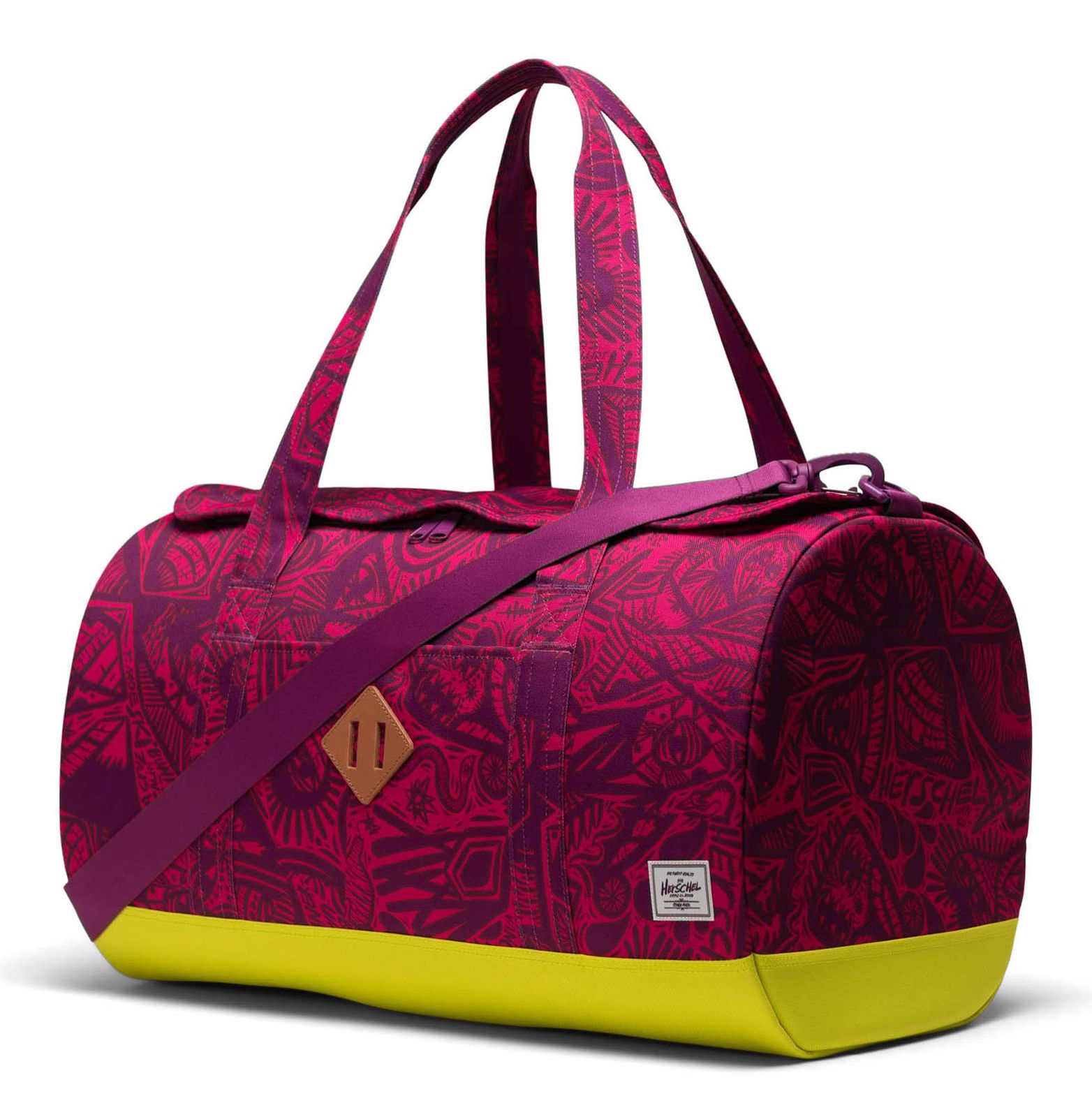 Herschel Heritage Thomas Campbell Edition Duffle 37 L TC Hollyhock / Evening Primrose Herschel Heritage Thomas Campbell Edition Duffle 37 L TC Hollyhock / Evening Primrose
