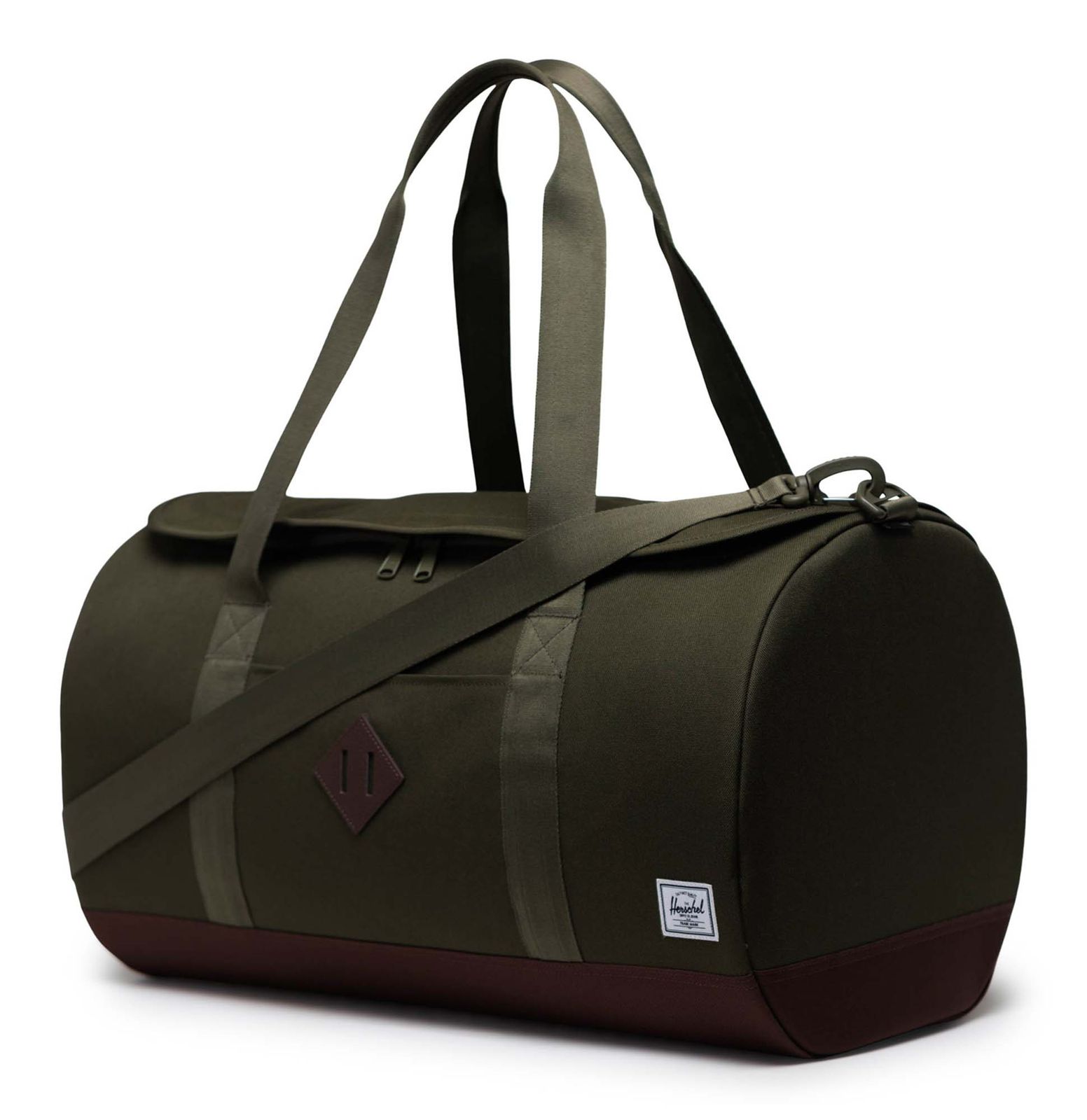 Herschel Heritage Duffle 37 L Ivy Green / Chicory Coffee