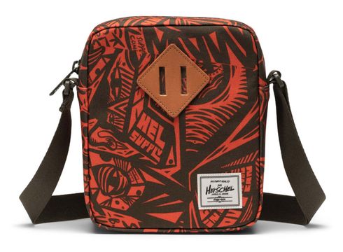 Herschel Heritage Thomas Campbell Edition Crossbody 2,6 L TC Forest Night / Saddle Brown