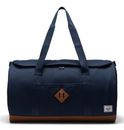 Navy / Saddle Brown