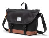 Herschel Cove Messenger S Black / Saddle Brown Herschel Cove Messenger S Black / Saddle Brown