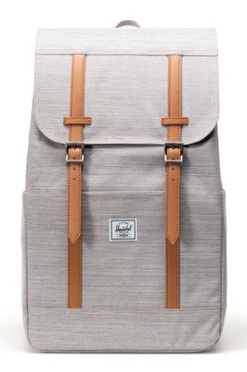 Herschel Retreat Backpack 23 L Light Grey Crosshatch