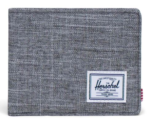 Herschel Roy RFID Wallet Raven Crosshatch