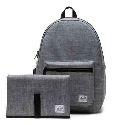 Herschel Settlement Backpack / Diaper Bag Raven Crosshatch