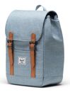 Herschel Retreat Mini Backpack 10 L XS Ashley Blue Crosshatch Herschel Retreat Mini Backpack 10 L XS Ashley Blue Crosshatch