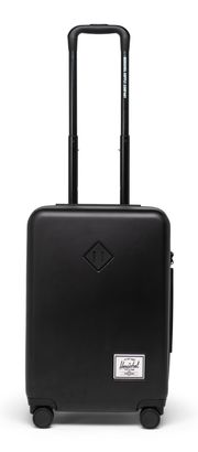 Herschel Heritage Hardshell Carry On Trolley S+ Black Herschel Heritage Hardshell Carry On Trolley S+ Black
