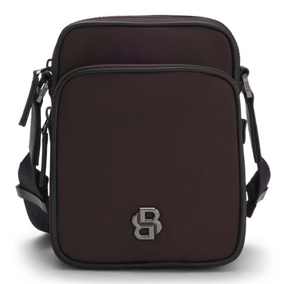 BOSS B Icon NS Crossbody Bag Dark Brown