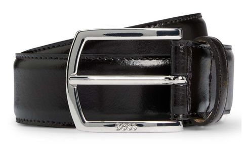 BOSS Claus Tx Sz35 Belt W100 Dark Brown