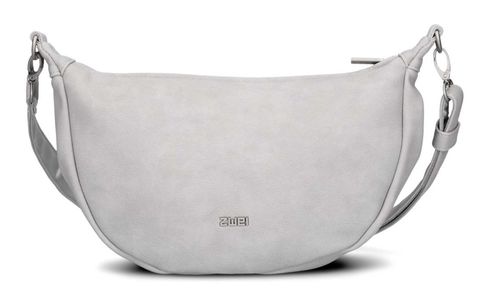 zwei Mademoiselle.M M70 Half-Moon Bag Nubuk - Ice