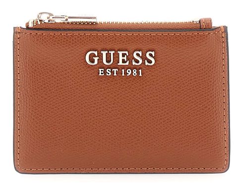 GUESS Amorette SLG Credit Card Case Cognac