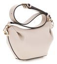 GUESS Amorette Top Zip Shoulder Bag Light Taupe