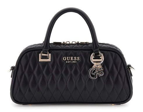 GUESS Valla Satchel Bag S Black GUESS Valla Satchel Bag S Black