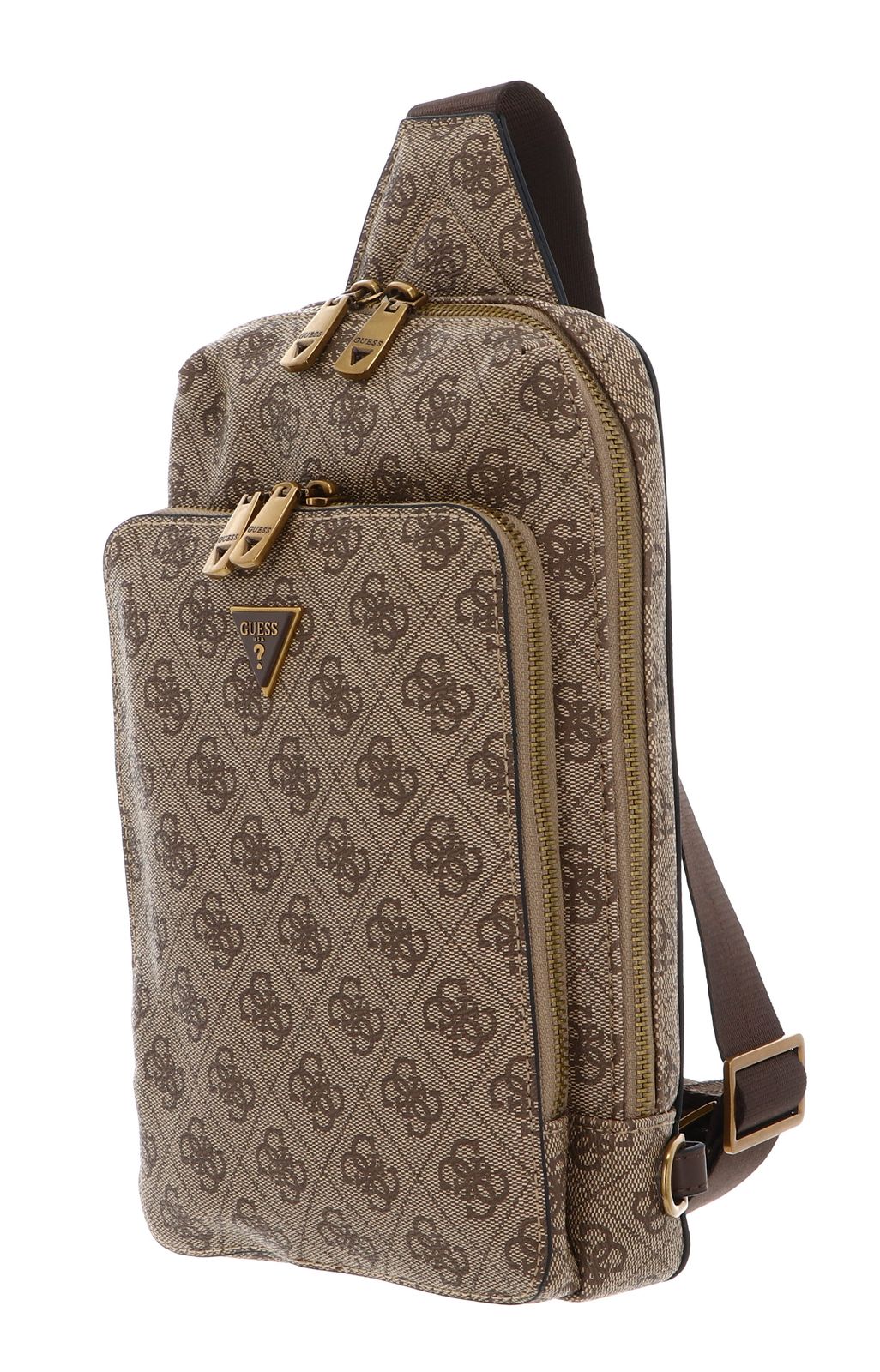 GUESS Milano Crossover Beige / Brown / Blue GUESS Milano Crossover Beige / Brown / Blue