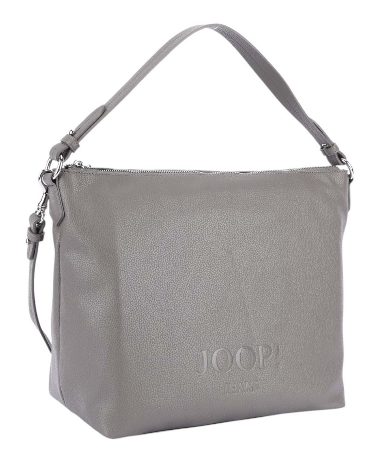 JOOP! Lettera 1.0 Dalia Hobo Bag L Grey JOOP! Lettera 1.0 Dalia Hobo Bag L Grey