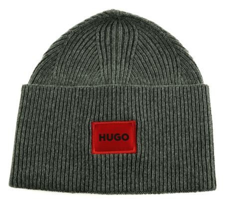 HUGO Xaff 6 Beanie Medium Grey