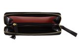 THE BRIDGE Ingrid Zip Around Wallet - Base 55D Nero / Oro THE BRIDGE Ingrid Zip Around Wallet - Base 55D Nero / Oro