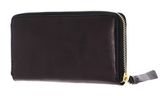 THE BRIDGE Ingrid Zip Around Wallet - Base 55D Nero / Oro THE BRIDGE Ingrid Zip Around Wallet - Base 55D Nero / Oro