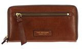 THE BRIDGE Ingrid Zip Around Wallet - Base 55D Marrone 14 / Oro THE BRIDGE Ingrid Zip Around Wallet - Base 55D Marrone 14 / Oro