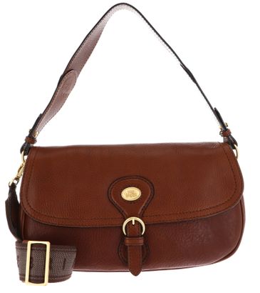 THE BRIDGE Isadora Shoulder Bag Marrone 14 / Oro
