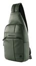 PIQUADRO Wollem Rubber Sling Bag Verde