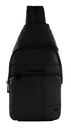 PIQUADRO Wollem Rubber Sling Bag Nero