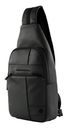 PIQUADRO Wollem Rubber Sling Bag Nero