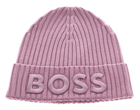 BOSS Lara Beanie Bright Pink