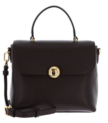 FURLA Vitello Night Moonlight Top Handle Bag S Cioccolato