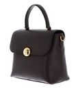 FURLA Vitello Night Moonlight Top Handle Bag S Cioccolato