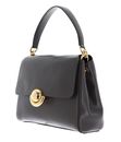 FURLA Vitello Varenne Domus Top Handle Bag S Urban Gray