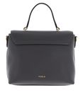 FURLA Vitello Night Moonlight Top Handle Bag S Urban Gray FURLA Vitello Night Moonlight Top Handle Bag S Urban Gray