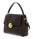 FURLA Vitello Varenne Domus Top Handle Bag S Espresso