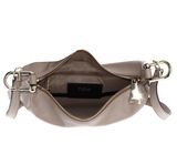 FURLA Vitello Claris Lux Tonie Hobo Bag M Greige FURLA Vitello Claris Lux Tonie Hobo Bag M Greige
