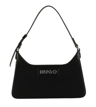 HUGO Mel 2.0 Shoulder Flap Bag Black
