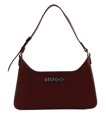 HUGO Mel 2.0 Shoulder Flap Bag Medium Red