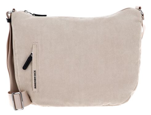 MANDARINA DUCK Hunter Velvet Hobo Bag Cashmere