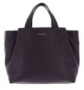 COCCINELLE Malory Handbag Grained Leather Prune COCCINELLE Malory Handbag Grained Leather Prune