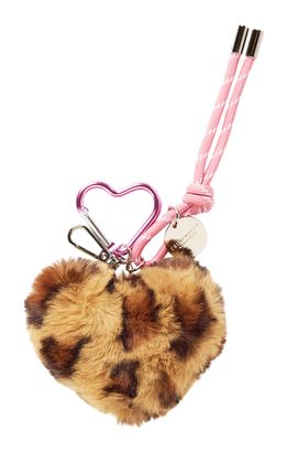 SEIDENFELT MANUFAKTUR Furry Heart Charm Leo / Light Pink