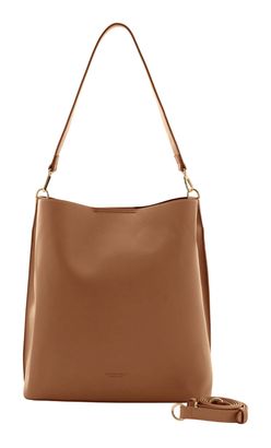 SEIDENFELT MANUFAKTUR Nelma Hobo Bag Toffee