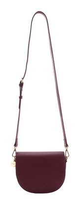 SEIDENFELT MANUFAKTUR Nelma Saddle Bag Deep Red