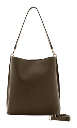 SEIDENFELT MANUFAKTUR Nelma Hobo Bag Khaki Green SEIDENFELT MANUFAKTUR Nelma Hobo Bag Khaki Green